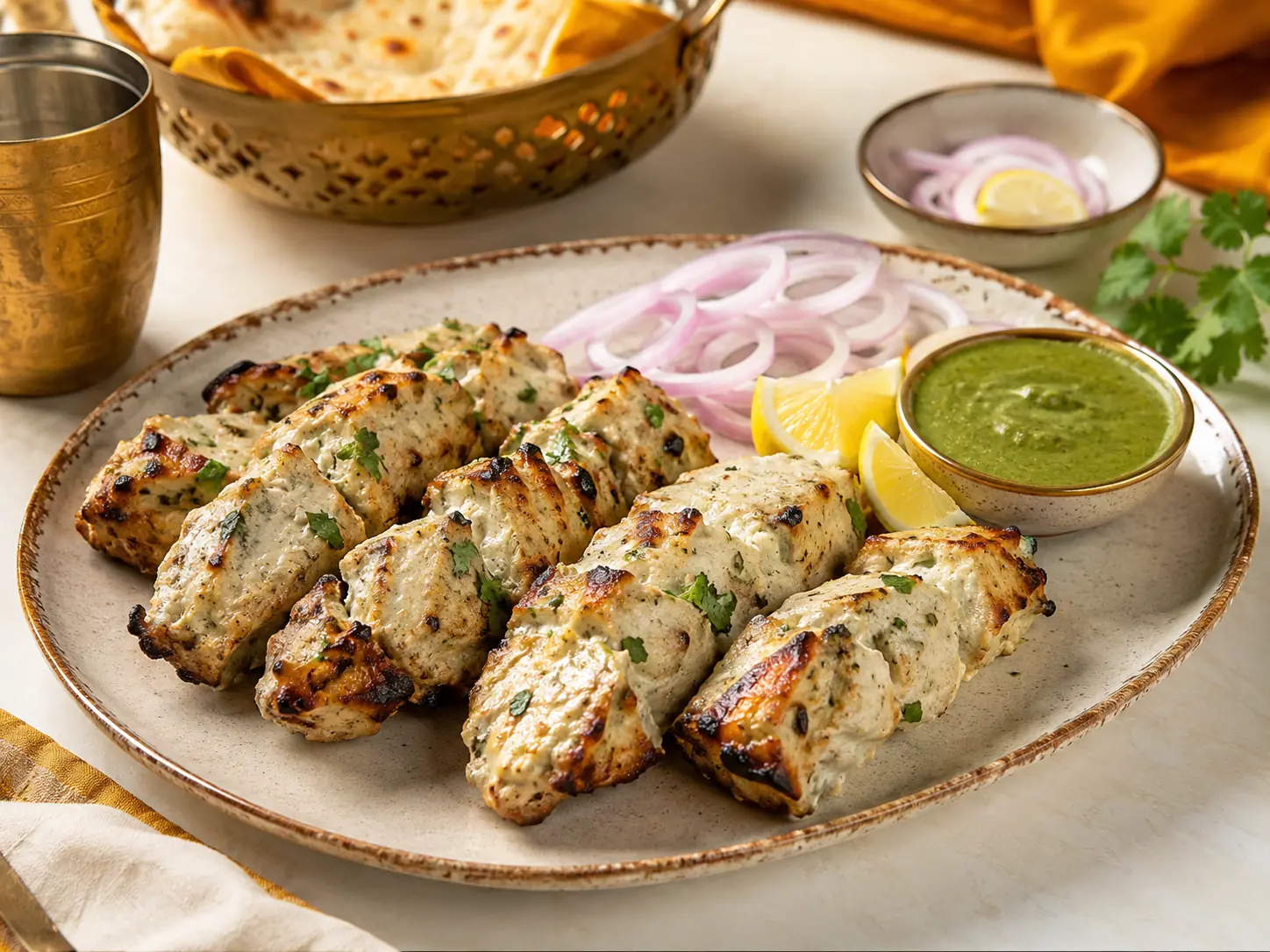 Malai chaap menu category illustration